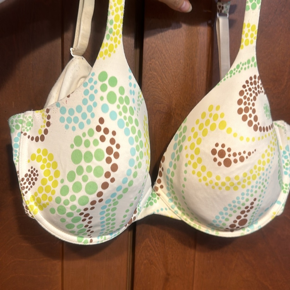 38D Polka dot wired bra